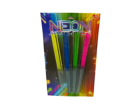 Prskavky 28 cm Neonové 20 ks Pyrolandia