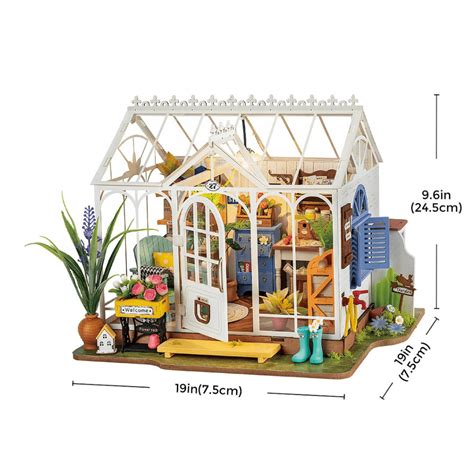 Rolife Dreamy Garden House Diy Miniature House Kit Dg Robotime Store