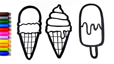 Draw Ice Cream So Cute Drawings