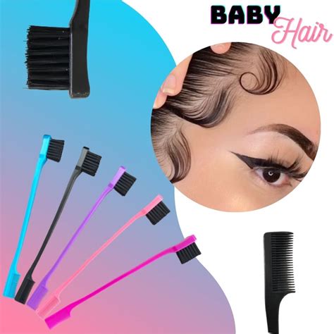 Pente Escovinha Para Baby Hair Em Shopee Brasil