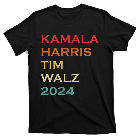 Harris Walz 2024 Harris For President Vote For Kamala T Shirt