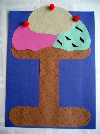 Letter I Craft Letter I Crafts Alphabet Crafts Preschool Letter A