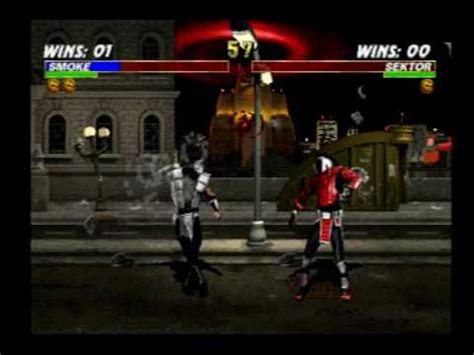 Mortal Kombat Trilogy Smoke Brutality Youtube