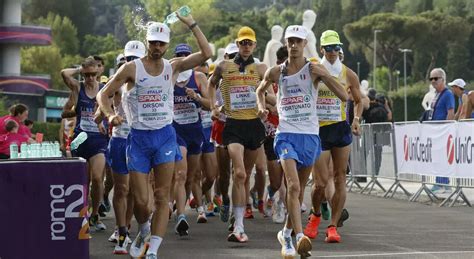 Europei Atletica Atletica Europei Di Roma Francesco Fortunato