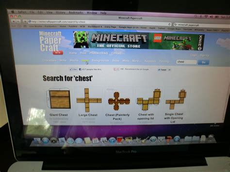 Minecraft Cardboard Chest 8 Steps Instructables