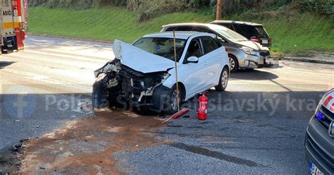 Foto Al Ia Hroziv Nehoda V Bratislave Zr Ka Na Gagarinovej Ulici Sa