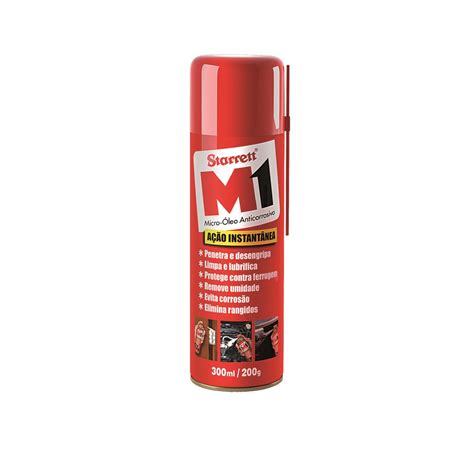 Óleo Lubrificante Spray 300ml M1 Starrett