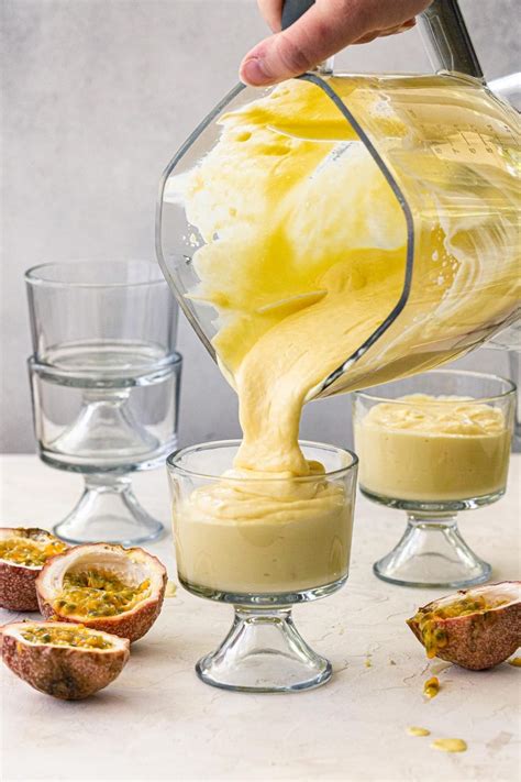 Brazilian Passion Fruit Mousse Recipe Olivia S Cuisine