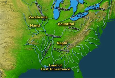 Heartland Zarahemla Manti Rivers Small2 Book Of Mormon Evidence