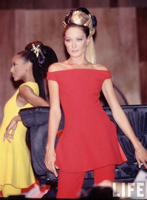 Carla Bruni Versace 1992