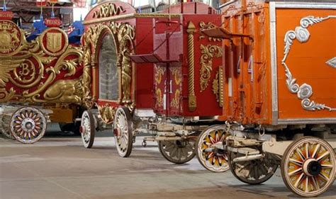 Justacargal Antique Circus Wagon Collection In Wisconsin