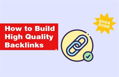 How To Build High Quality Backlinks 2023 New Strategies Quick Guide