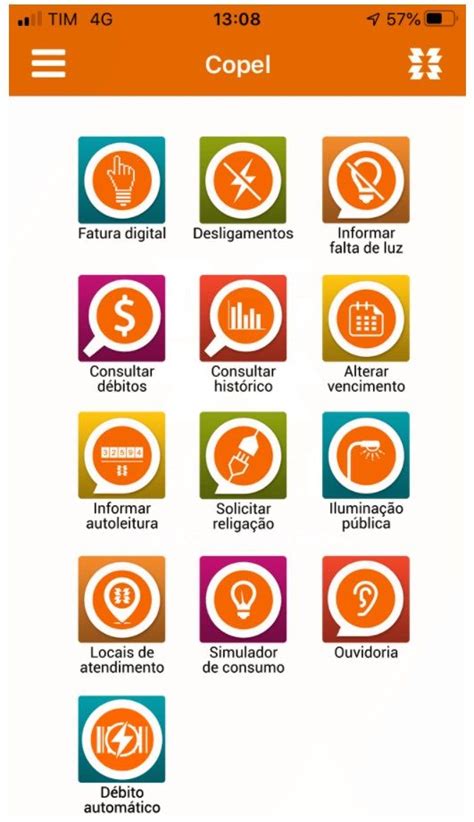 APP Copel Para IOS E Android Para Conseguir A Segunda Via Simplificada