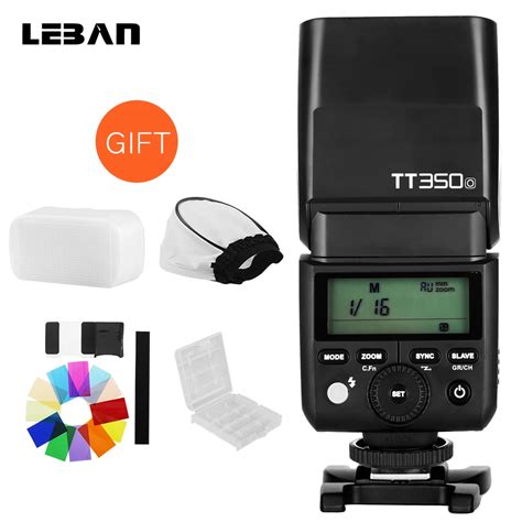 Godox Mini Speedlite TT350O Camera Flash TTL HSS GN36 2 4G 1 8000s