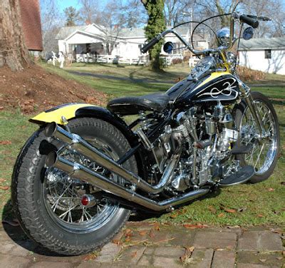 Biker Excalibur II 1969 Harley FLH Shovelhead Custom Bobber By Bobber