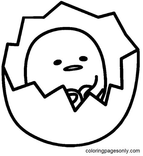 80 Gudetama Coloring Pages - ColoringPagesOnly.com