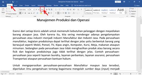 Cara Merubah Tulisan Menjadi Huruf Kapital Di Word