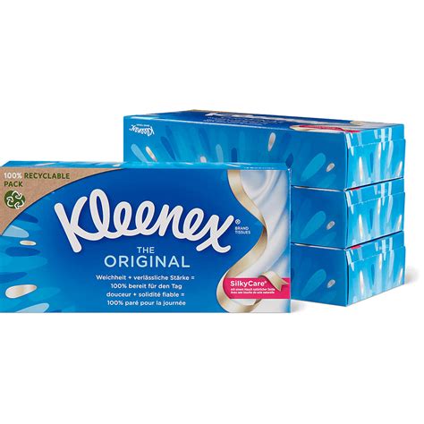 Achat Kleenex The Original Mouchoirs en tissu ouaté SilkyCare