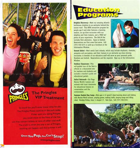 Six Flags Discovery Kingdom Park Brochures