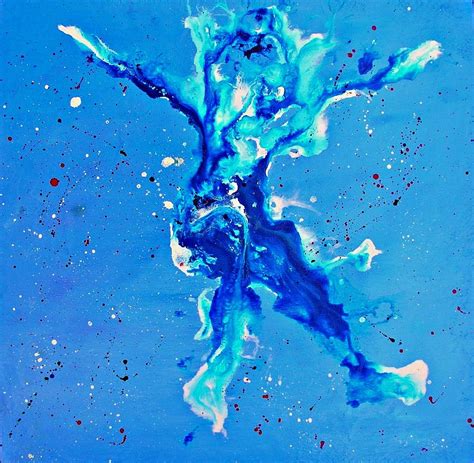 Blue Dancer Painting by Mary Kay Holladay - Pixels