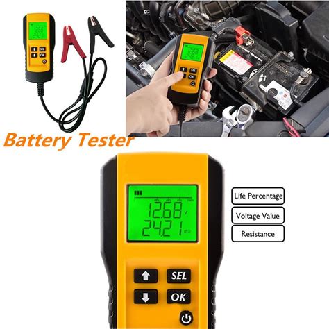 12v Digital Auto Car Vehicle Battery Tester Lcd Automotive Digital Display Electricity