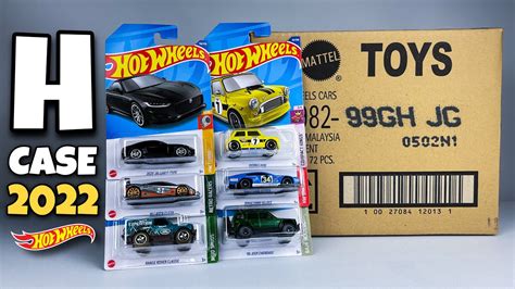 Unboxing Hot Wheels H Case 2022 Youtube