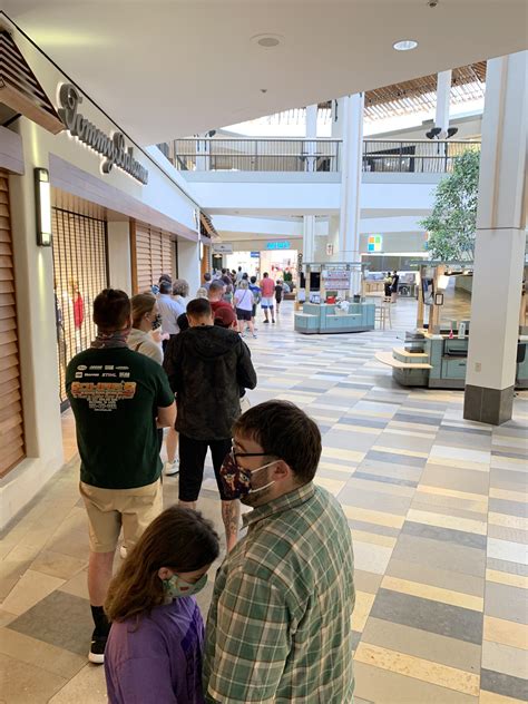 The Line Outside Of My Lego Store In Cleveland Oh For The Nes And Grand