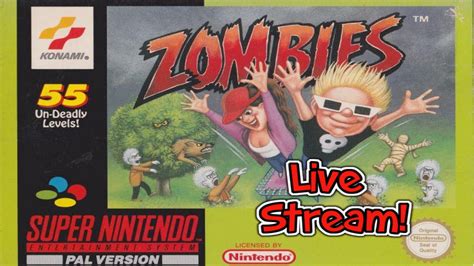 Zombies Ate My Neighbours Snes Live Stream W Gemma Youtube