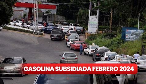 Gasolina subsidiada en Venezuela 2024 mira AQUÍ el cronograma hasta el