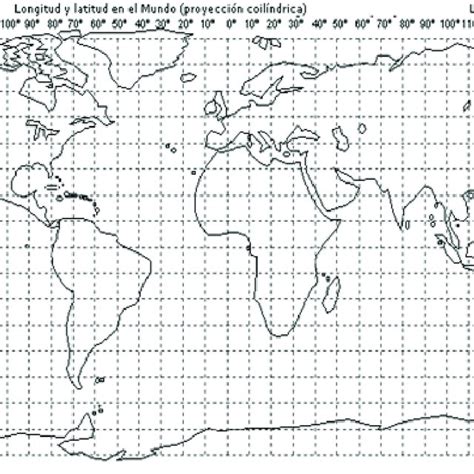 Lista 97 Foto Mapa Del Mundo Con Coordenadas Geográficas Mirada Tensa