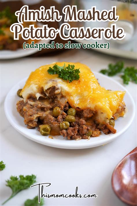 Amish Mashed Potato Casserole Adapted To Slow Cooker This Mom Cooks