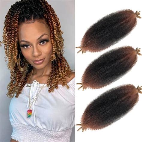 Amazon Packs Marley Twist Braiding Hair Inch Springy Afro