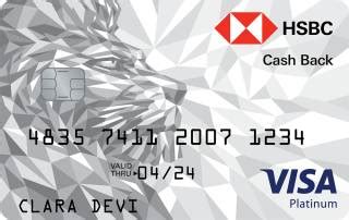 Kartu Kredit Hsbc Visa Platinum Cash Back Cermati