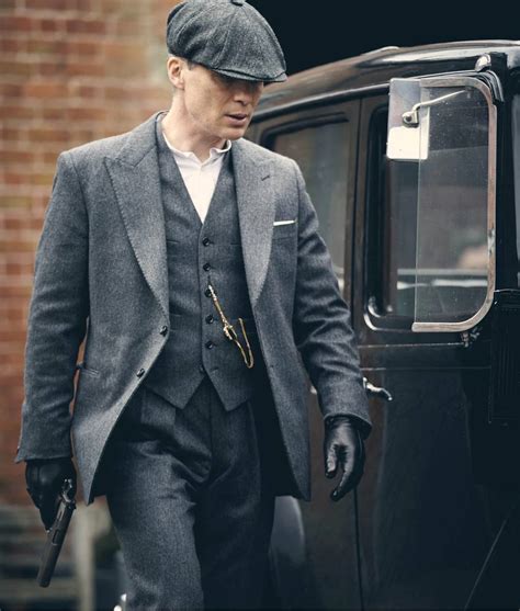 Peaky Blinders Suit Cillian Murphy Grey Suit