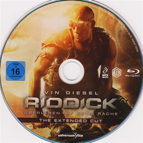 Riddick Uberleben Ist Seine Rache Extended Cut DVD Covers Cover