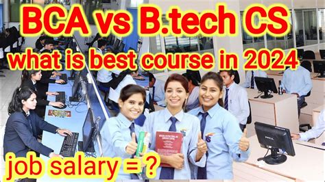 BCA Vs B Tech Computer Science In 2024 BCA Vs B Tech CS Which Is Better