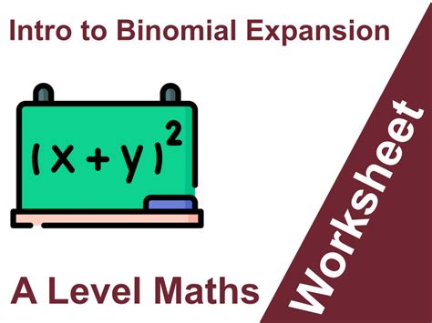 A Level Maths Introduction To The Binomial Expansion Pure