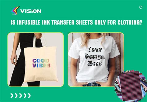 Is Infusible Ink Transfer Sheets Only For Clothing