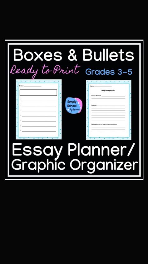 4 Paragraph Essay Graphic Organizer Artofit