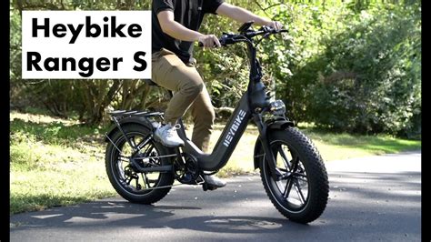 Heybike Ranger S Folding Fat Tire E Bike Review Youtube