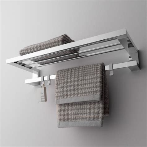 Emco Loft Towel Rack Chrome White Reuter