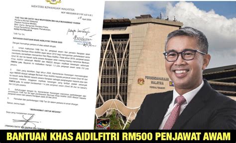 Kerajaan PN Beri Bantuan Khas Aidilfitri RM500 Kepada Penjawat Awam 20