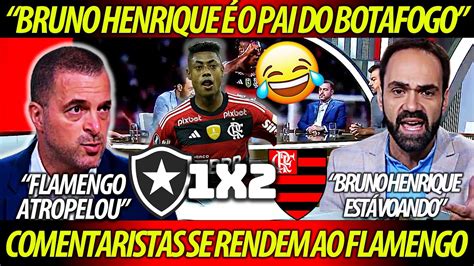 COMENTARISTAS RASGAM ELOGIOS Ao BRUNO HENRIQUE Do FLAMENGO BRUNO