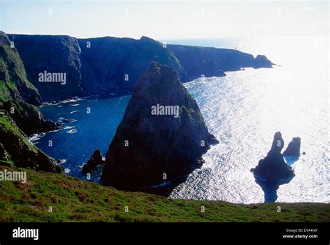 Arranmore Island County Donegal Ireland Coastal Seascape Stock Photo