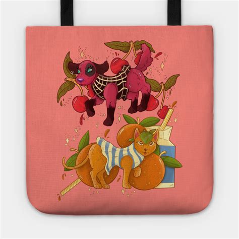 Animal Crossing Bags - Cherry and Tangy Tote TP2712 | Animal Crossing Merch