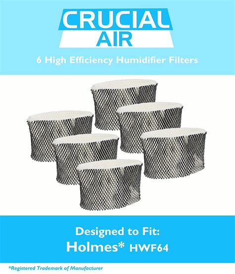 6 Holmes Hwf64 Humidifier Filter B Fits Hm1761 Hm1645 Hm1730 Hm1745 Hm1746 Hm1750 Hm2220