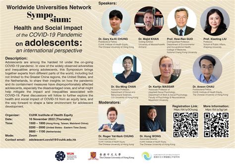 Worldwide Universities Network Symposium Health And Social Impact Of