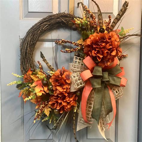 Home Décor Front Door Wreaths Outdoor Wreaths Wreaths For Door Summer Wreath Fall Wreaths Fall