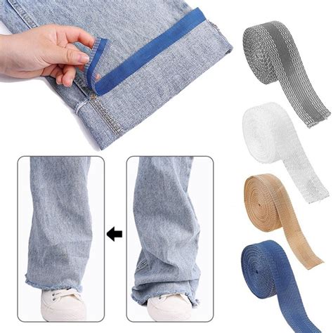 M Self Adhesive Pants Paste Iron On Pants Edge Shorten Repair Pants