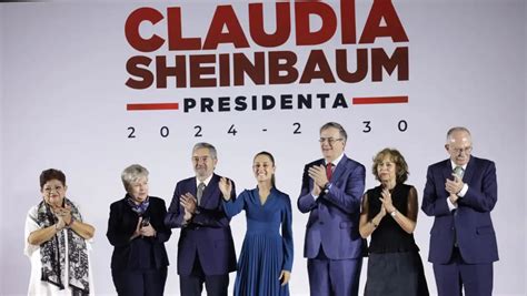 Claudia Sheinbaum Presenta A Los Primeros Integrantes De Su Gabinete OM